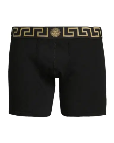 Versace Men's Organic Cotton Greek Key Boxer Briefs | Thumbnail 1