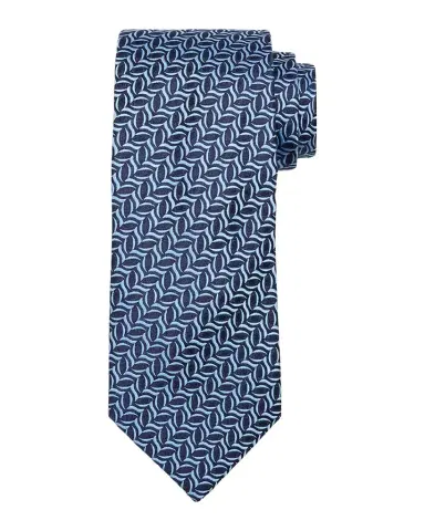 Charvet Men's Diagonal Oval Silk Tie | Thumbnail 1