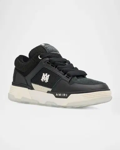AMIRI Men's MA-1 Leather & Mesh Low-Top Sneakers | Thumbnail 3 AMIRI Men's MA-1 Leather & Mesh Low-Top Sneakers | Thumbnail 3