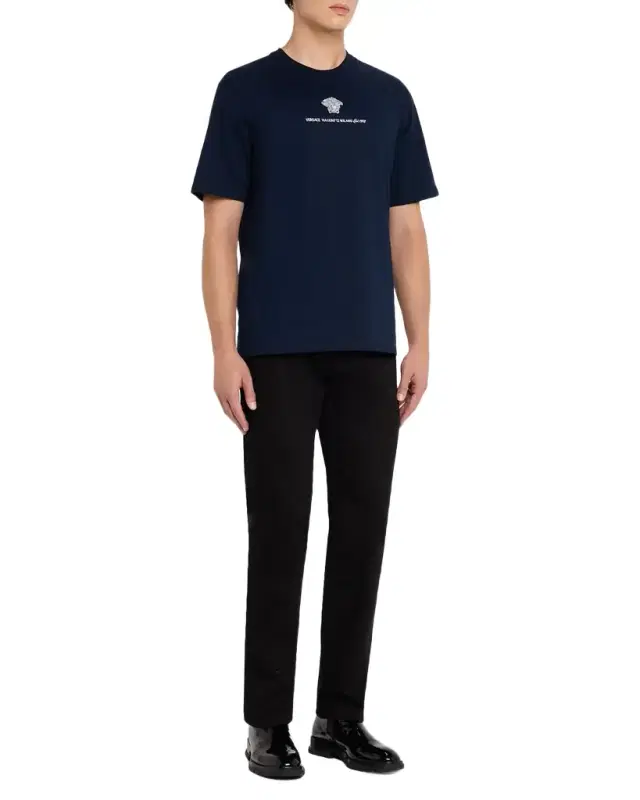 Men 's Medusa Embroidered T-Shirt