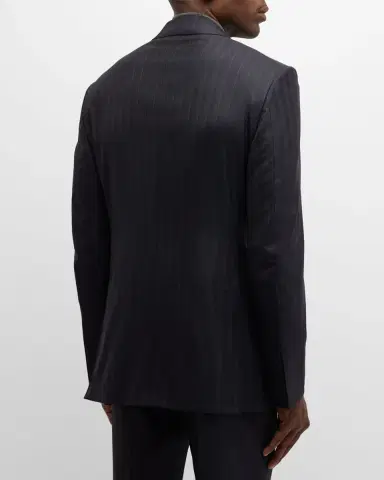 Tom Ford Men's Shelton Herringbone Stripe Suit | Thumbnail 5 Tom Ford Men's Shelton Herringbone Stripe Suit | Thumbnail 5