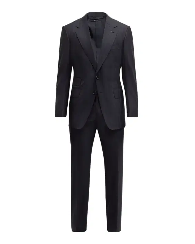 TOM FORD Men 's Shelton Herringbone Stripe Suit