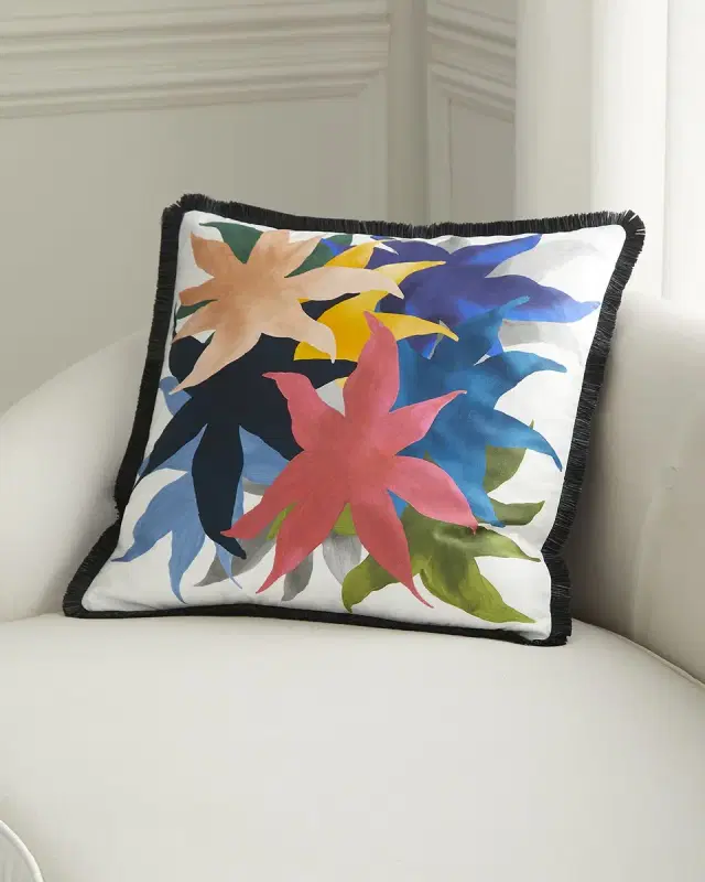 Christian Lacroix Iris Des Marais Craie Cushion