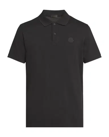 Moncler Men's Logo Cotton Pique Polo | Thumbnail 1