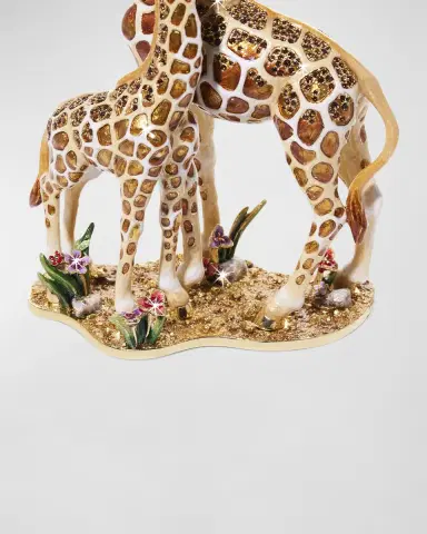 Jay Strongwater Mother and Baby Giraffe Tabletop Object | Thumbnail 5