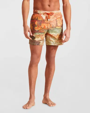 Vilebrequin Men's Impressionist Swim Trunks | Thumbnail 5 Vilebrequin Men's Impressionist Swim Trunks | Thumbnail 5