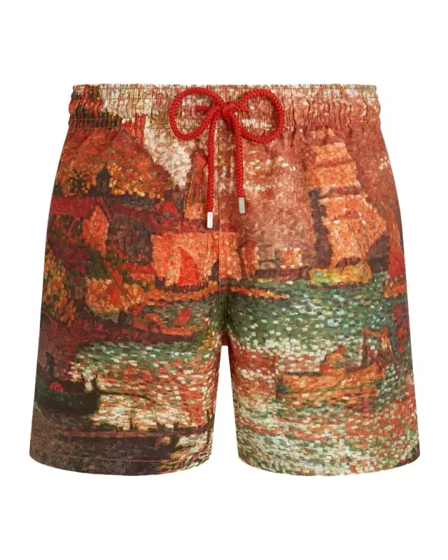 Vilebrequin Men's Impressionist Swim Trunks