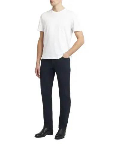 Brioni Men's Cotton Crewneck T-Shirt | Thumbnail 1 Brioni Men's Cotton Crewneck T-Shirt | Thumbnail 1