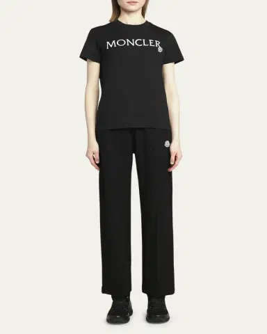 Moncler Embroidered Logo T-Shirt | Thumbnail 2