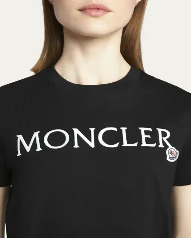 Moncler Embroidered Logo T-Shirt | Thumbnail 5