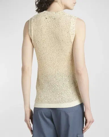 Golden Goose Journey Sequined Knit Tank Top | Thumbnail 2 Golden Goose Journey Sequined Knit Tank Top | Thumbnail 2