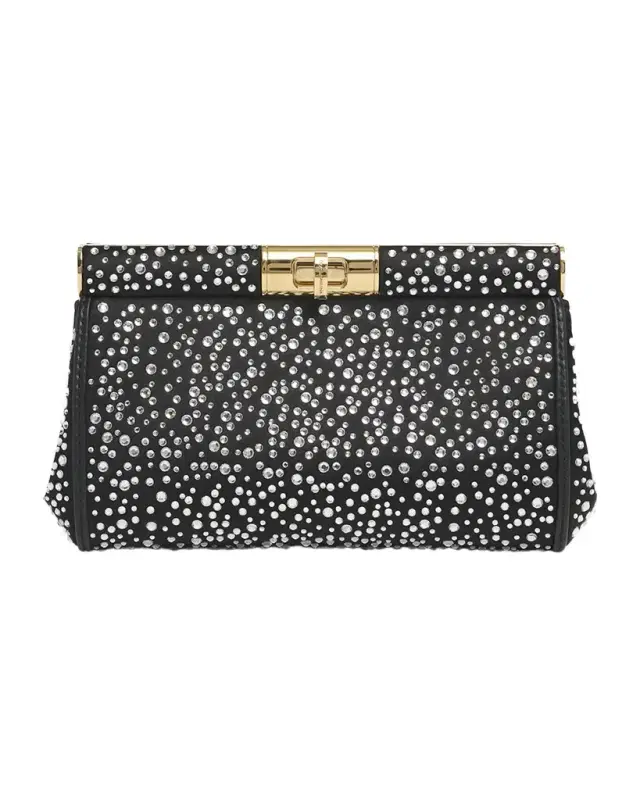 Dolce & Gabbana Marlene Small Embellished Clutch Bag