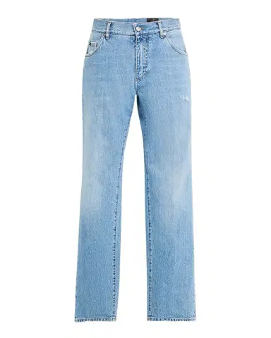 Dolce & Gabbana Men's Prima Straight-Leg Jeans | Thumbnail 1 Dolce & Gabbana Men's Prima Straight-Leg Jeans | Thumbnail 1