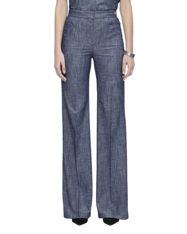 CALLAS Milano Tonne High-Rise Stretch Denim Pants