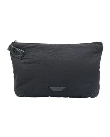 Bottega Veneta Men 's Crossroad Paper Nylon Small Pouch | Thumbnail 1