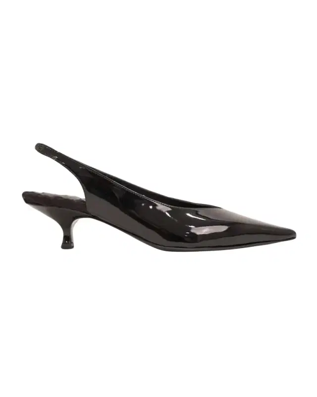 Silvana Vegan Patent Slingback Pumps