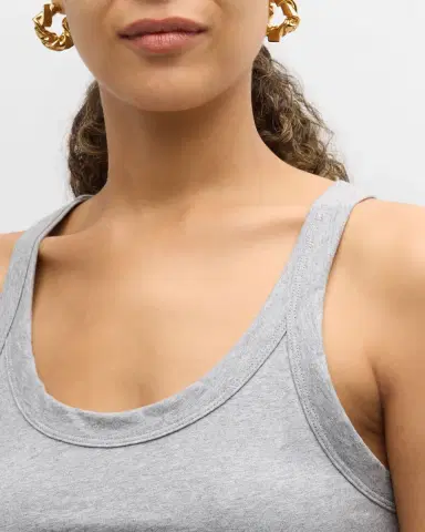A.L.C. Halsey Cropped Scoop-Neck Tank Top | Thumbnail 5 A.L.C. Halsey Cropped Scoop-Neck Tank Top | Thumbnail 5