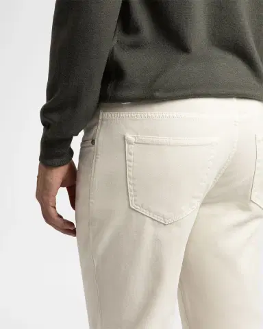 Boglioli Men's Washed Cotton 5-Pocket Pants | Thumbnail 4 Boglioli Men's Washed Cotton 5-Pocket Pants | Thumbnail 4