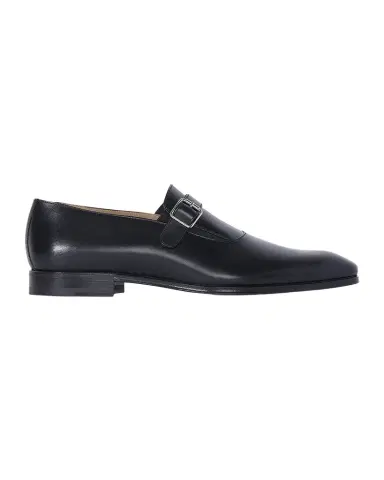 Paul Stuart Men's Horace Leather Single-Monk Strap Loafers | Thumbnail 1