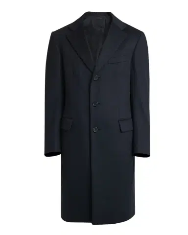 Brioni Men's Solid Wool Topcoat | Thumbnail 1
