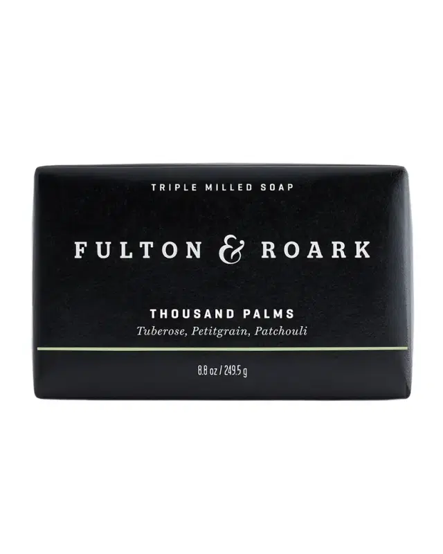 Fulton & Roark Thousand Palms Bar Soap, 8.8 oz.
