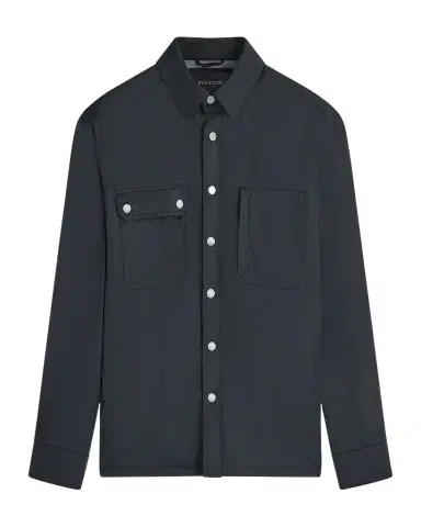 Bugatchi Men's Nylon Shirt Jacket | Thumbnail 1 Bugatchi Men's Nylon Shirt Jacket | Thumbnail 1