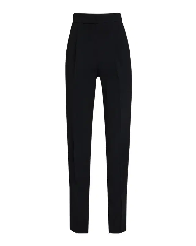 Emporio Armani Essentials Pleated Tapered Trousers