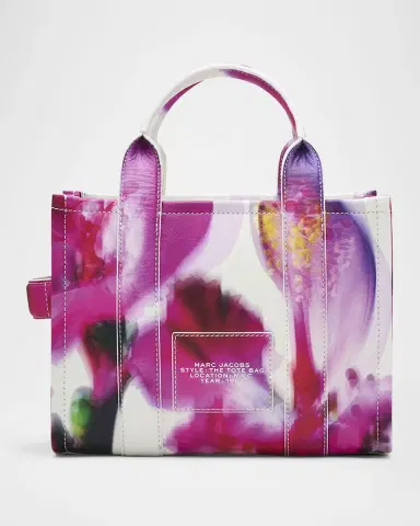 Marc Jacobs The Future Floral Leather Small Tote Bag | Thumbnail 3
