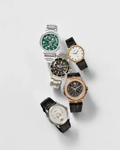 Chopard 44mm Alpine Eagle XL Chrono Watch with Leather Strap, Black | Thumbnail 5