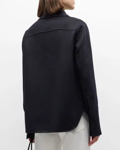Jil Sander Cashmere Shirt Jacket | Thumbnail 3