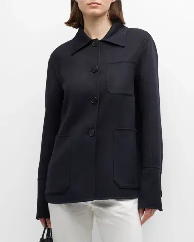 Jil Sander Cashmere Shirt Jacket | Thumbnail 4