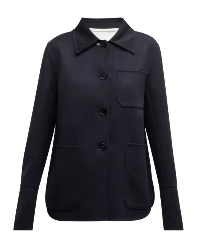 Jil Sander Cashmere Shirt Jacket