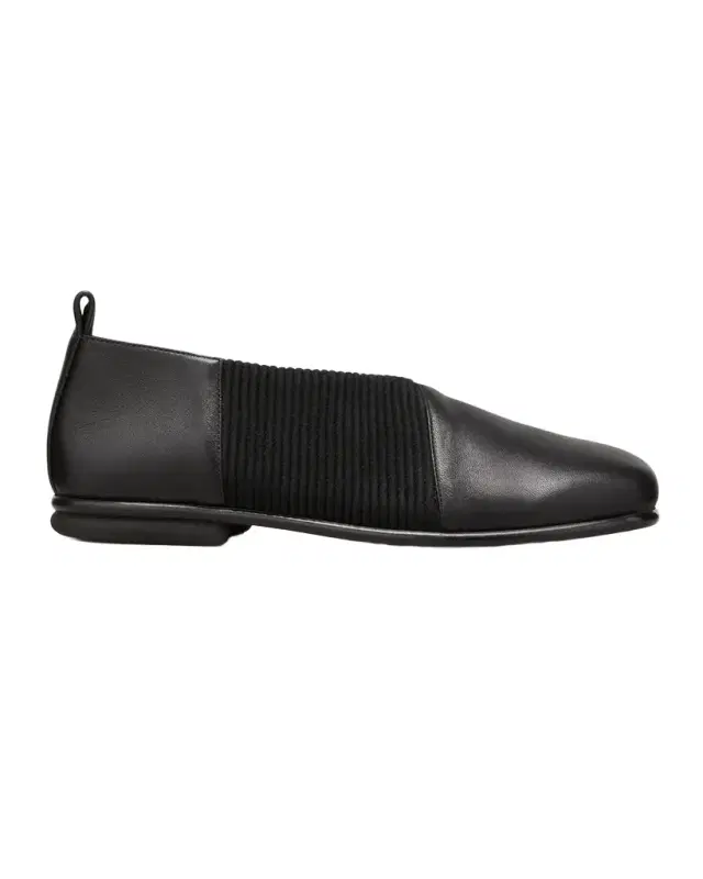 Gray Matters Mara Leather and Suede Ballerina Flats
