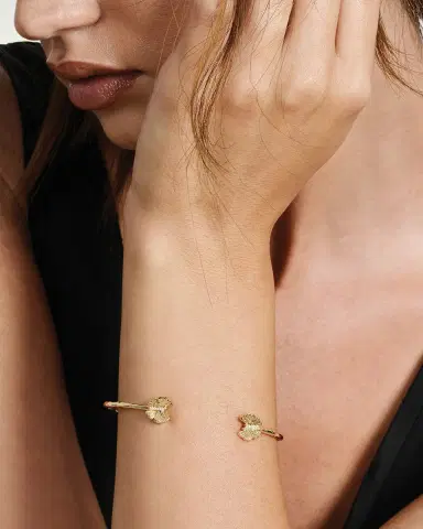 Anabel Aram Jewelry Butterfly Gold Bangle | Thumbnail 2 Anabel Aram Jewelry Butterfly Gold Bangle | Thumbnail 2
