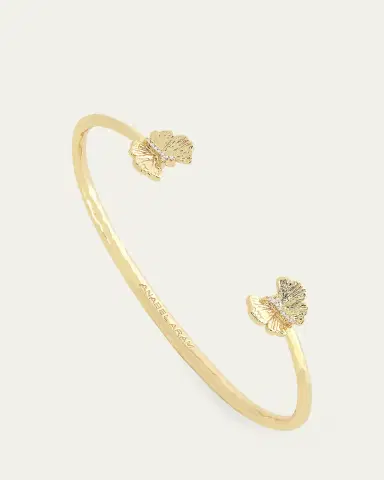 Anabel Aram Jewelry Butterfly Gold Bangle | Thumbnail 4 Anabel Aram Jewelry Butterfly Gold Bangle | Thumbnail 4