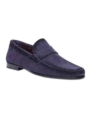 Santoni Men's Paine Whipstitched Leather Loafers | Thumbnail 1 Santoni Men's Paine Whipstitched Leather Loafers | Thumbnail 1