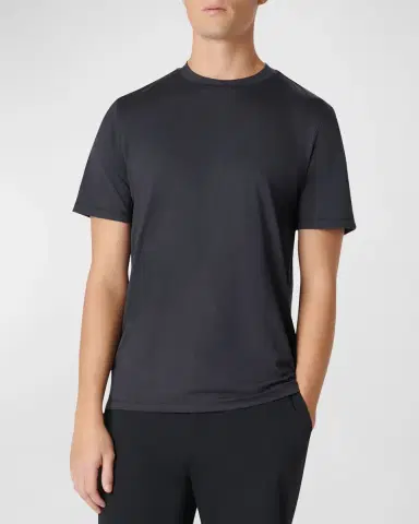 Bugatchi Men's UV50 Performance T-Shirt | Thumbnail 4 Bugatchi Men's UV50 Performance T-Shirt | Thumbnail 4