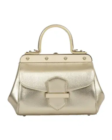 Franzi Margherita Small Metallic Top-Handle Bag | Thumbnail 1