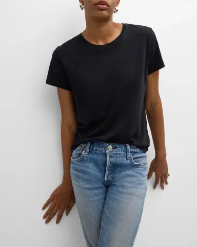 Rails Classic Luxe Cotton Jersey Crewneck T-Shirt | Thumbnail 7 Rails Classic Luxe Cotton Jersey Crewneck T-Shirt | Thumbnail 7