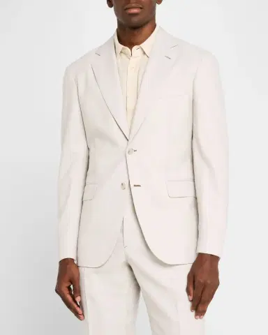 Brioni Men's Wool Twill Suit | Thumbnail 4