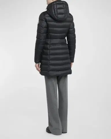 Moncler Hirma Hooded Long Down Jacket | Thumbnail 4 Moncler Hirma Hooded Long Down Jacket | Thumbnail 4