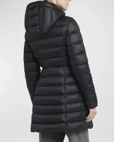 Moncler Hirma Hooded Long Down Jacket | Thumbnail 6 Moncler Hirma Hooded Long Down Jacket | Thumbnail 6
