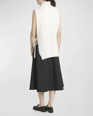 Golden Goose Journey Side-Tie Turtleneck Sweater Vest | Thumbnail 6 Golden Goose Journey Side-Tie Turtleneck Sweater Vest | Thumbnail 6