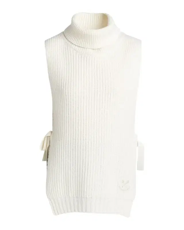 Golden Goose Journey Side-Tie Turtleneck Sweater Vest
