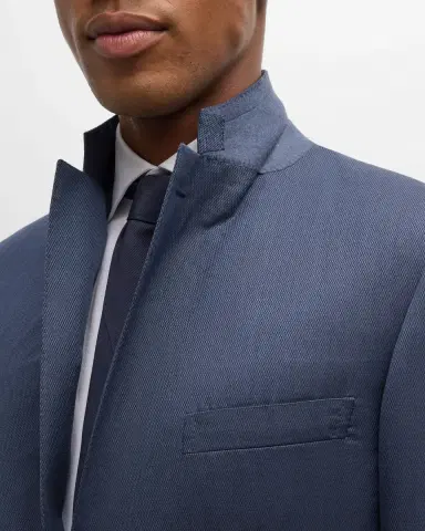Brioni Men 's Textured Solid Suit | Thumbnail 8