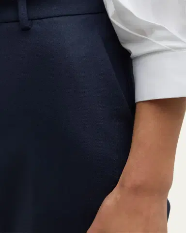 Lafayette 148 New York Clinton Cropped Stretch Wool Pants | Thumbnail 5 Lafayette 148 New York Clinton Cropped Stretch Wool Pants | Thumbnail 5