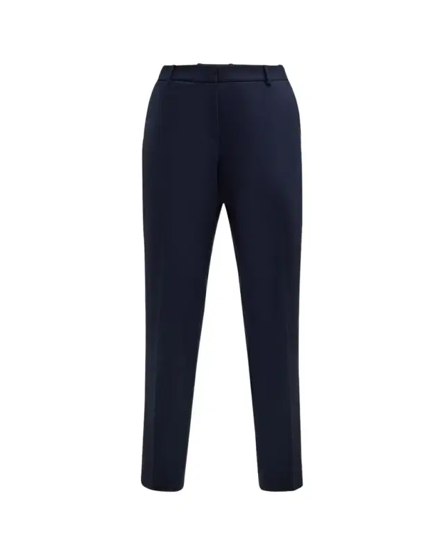 Clinton Cropped Stretch Wool Pants