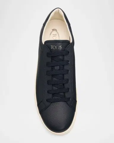 Tod's Men's Allacciata Casse Leather Low-Top Sneakers | Thumbnail 5 Tod's Men's Allacciata Casse Leather Low-Top Sneakers | Thumbnail 5