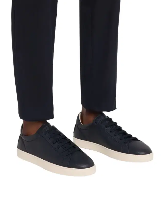 Tod 's Men 's Allacciata Casse Leather Low-Top Sneakers