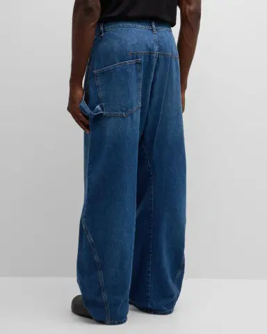 JW Anderson Men's Twisted Workwear Jeans | Thumbnail 2 JW Anderson Men's Twisted Workwear Jeans | Thumbnail 2